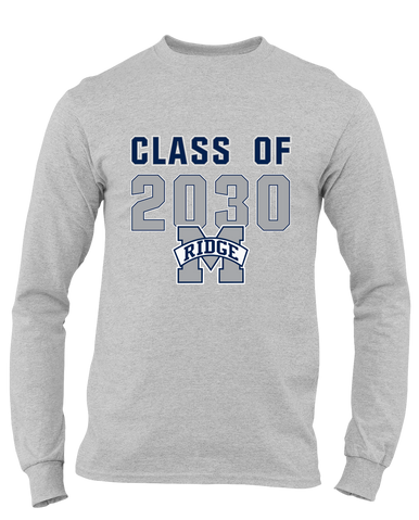 Marriotts Ridge Mustangs Class of 2030 Men's Premium LS T-Shirt
