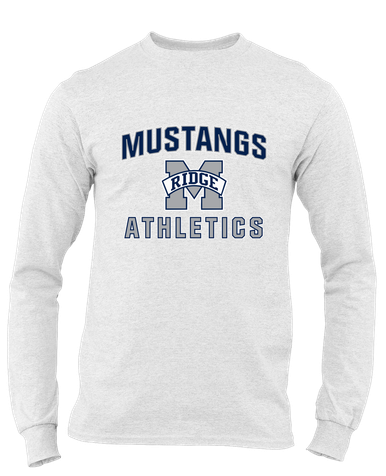 Marriotts Ridge Mustangs Athletics Men's LS T-Shirt