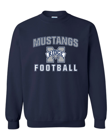 Marriotts Ridge Mustangs Football #1 Men's Sweatshirt