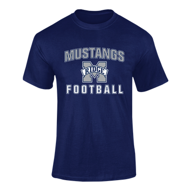 Marriotts Ridge Mustangs Football #1 Men's SS T-Shirt