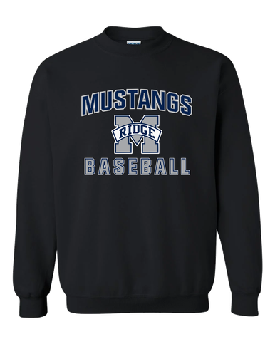Marriotts Ridge Mustangs Baseball #1 Men's Sweatshirt