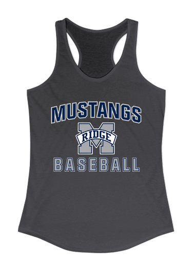 Marriotts Ridge Mustangs Baseball #1 Women's Tank Top