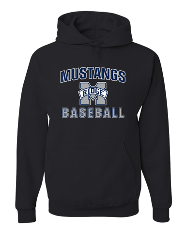 Marriotts Ridge Mustangs Baseball #1 Men's Premium Hoodie