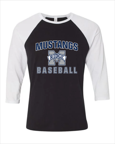 Marriotts Ridge Mustangs Baseball #1 Men's Baseball T-Shirt