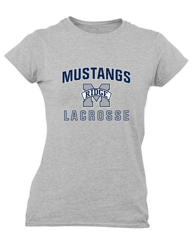 Marriotts Ridge Mustangs Lacrosse Women's SS T-Shirt
