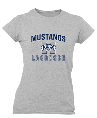 Marriotts Ridge Mustangs Lacrosse Women's Premium SS T-Shirt