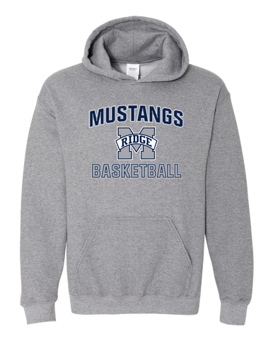 Marriotts Ridge Mustangs Basketball #1 Men's Hoodie