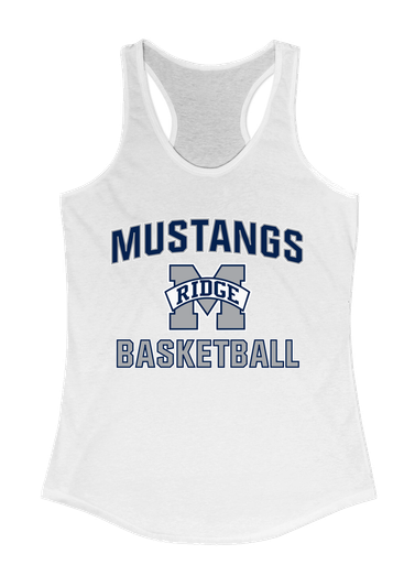 Marriotts Ridge Mustangs Basketball #1 Women's Tank Top