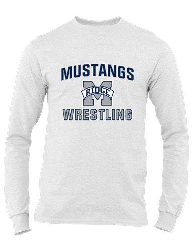 Marriotts Ridge Mustangs Wrestling Men's Premium LS T-Shirt