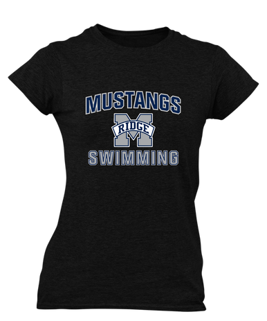 Marriotts Ridge Mustangs Swimming Women's Premium SS T-Shirt