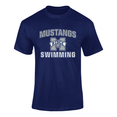 Marriotts Ridge Mustangs Swimming Men's SS T-Shirt