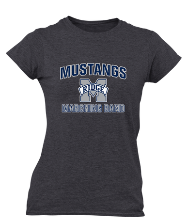Marriotts Ridge Mustangs Marching Band Women's SS T-Shirt