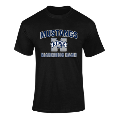Marriotts Ridge Mustangs Marching Band Men's SS T-Shirt