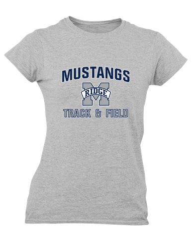 Marriotts Ridge Mustangs Track & Field Women's SS T-Shirt