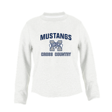 Marriotts Ridge Mustangs Cross Country Women's Sweatshirt