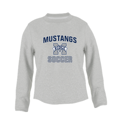Marriotts Ridge Mustangs Soccer #1 Women's Sweatshirt