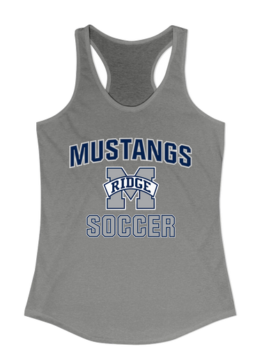 Marriotts Ridge Mustangs Soccer #1 Women's Tank Top