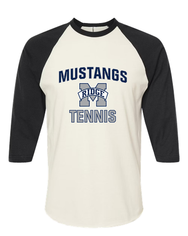 Marriotts Ridge Mustangs Tennis Women's Baseball T-Shirt