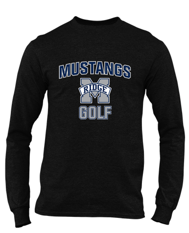Marriotts Ridge Mustangs Golf Men's LS T-Shirt