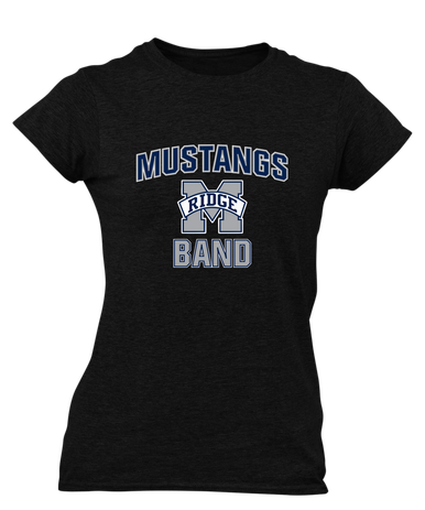 Marriotts Ridge Mustangs Band # 1 Women's SS T-Shirt