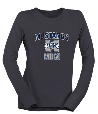 Marriotts Ridge Mustangs Mom Women's Premium LS T-Shirt