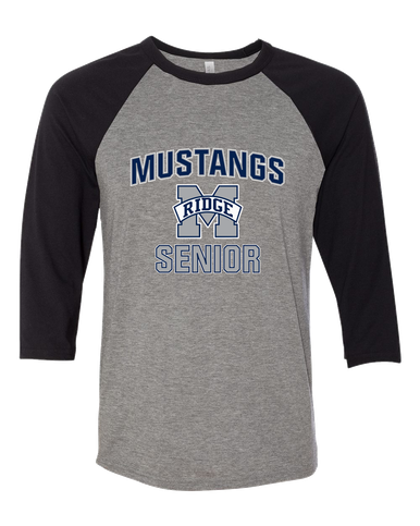 Marriotts Ridge Mustangs Senior #1 Women's Baseball T-Shirt