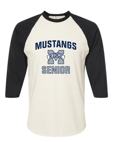 Marriotts Ridge Mustangs Senior #1 Men's Baseball T-Shirt