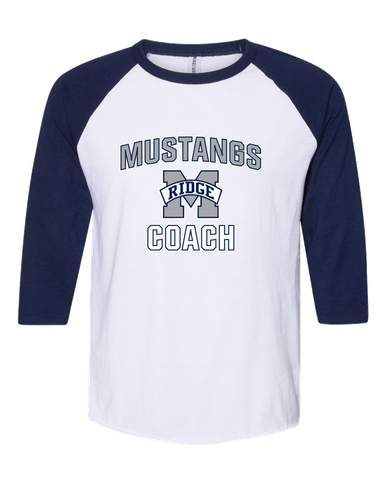 Marriotts Ridge Mustangs Coach Men's Baseball T-Shirt