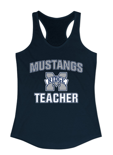 Marriotts Ridge Mustangs Teacher Women's Tank Top