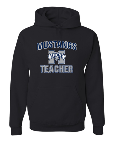 Marriotts Ridge Mustangs Teacher Men's Premium Hoodie