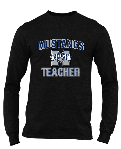 Marriotts Ridge Mustangs Teacher Men's Premium LS T-Shirt