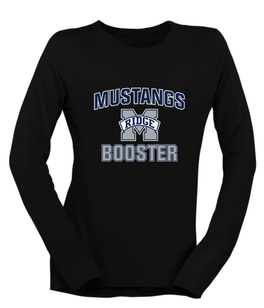 Marriotts Ridge Mustangs Booster Women's LS T-Shirt