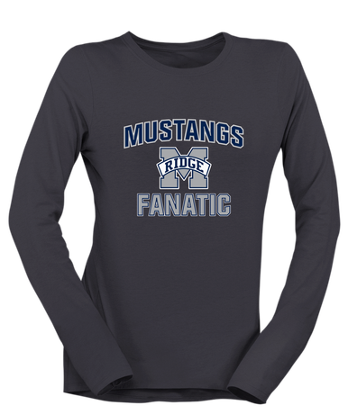 Marriotts Ridge Mustangs Fanatic Women's LS T-Shirt