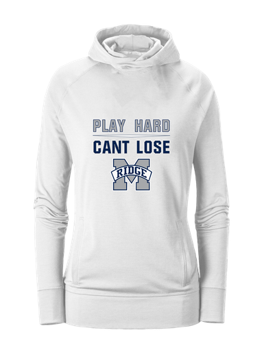 Marriotts Ridge Mustangs Play Hard, Can't Lose Women's Hoodie