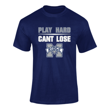 Marriotts Ridge Mustangs Play Hard, Can't Lose Men's Premium SS T-Shirt