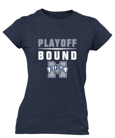Marriotts Ridge Mustangs Playoff Bound Women's Premium SS T-Shirt