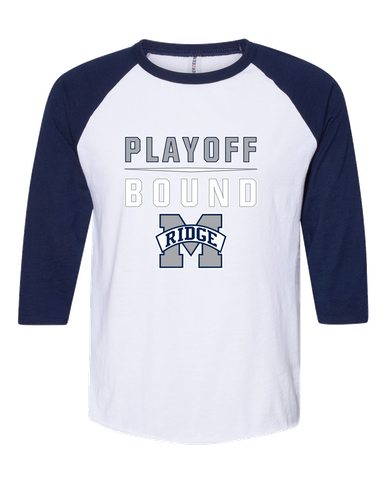 Marriotts Ridge Mustangs Playoff Bound Women's Baseball T-Shirt