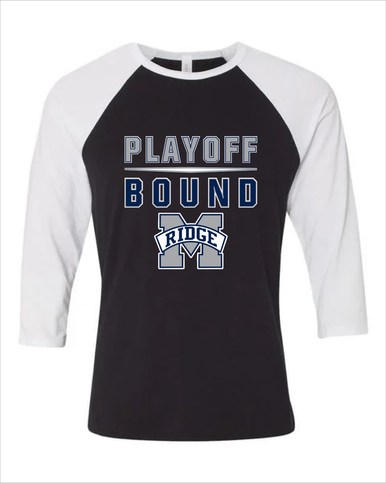 Marriotts Ridge Mustangs Playoff Bound Men's Baseball T-Shirt