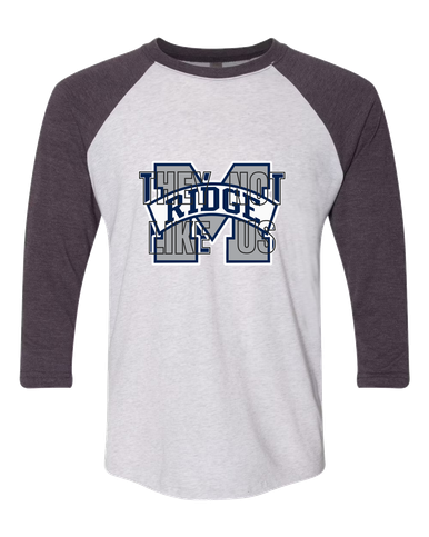 Marriotts Ridge Mustangs They Not Like Us #2 Women's Baseball T-Shirt