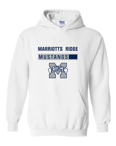 Marriotts Ridge Mustangs Mascot #7 Men's Hoodie