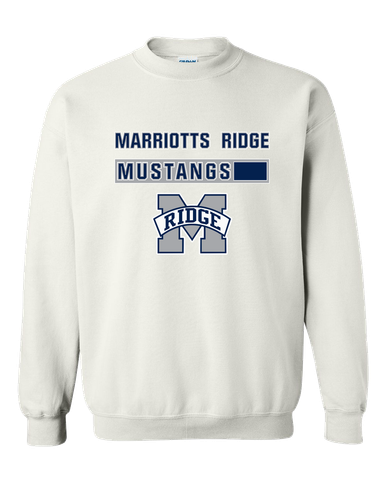 Marriotts Ridge Mustangs Mascot #7 Men's Sweatshirt