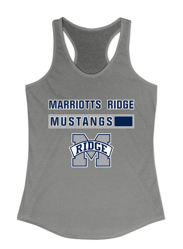 Marriotts Ridge Mustangs Mascot #7 Women's Tank Top