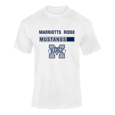 Marriotts Ridge Mustangs Mascot #7 Men's SS T-Shirt