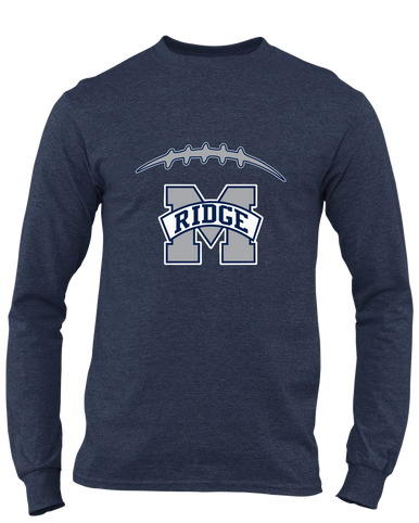 Marriotts Ridge Mustangs Football #2 Men's LS T-Shirt