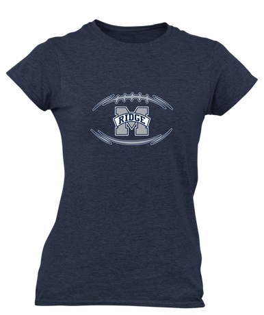 Marriotts Ridge Mustangs Football #3 Women's Premium SS T-Shirt