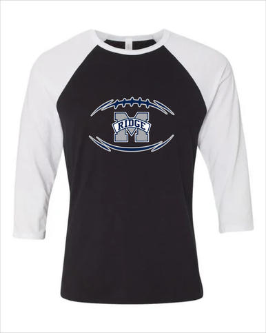 Marriotts Ridge Mustangs Football #3 Men's Baseball T-Shirt