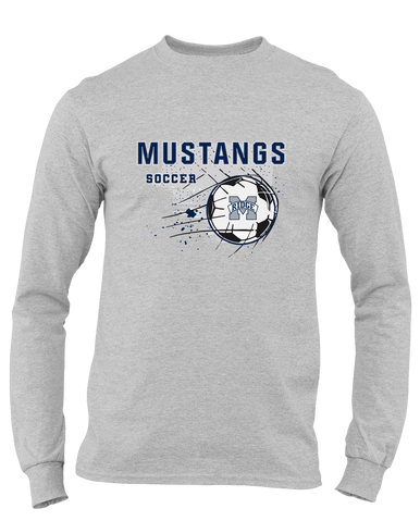 Marriotts Ridge Mustangs Soccer #2 Men's Premium LS T-Shirt