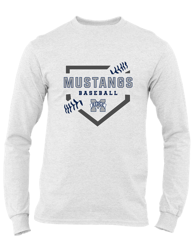 Marriotts Ridge Mustangs Baseball #2 Men's Premium LS T-Shirt