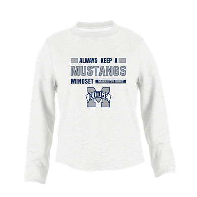 Marriotts Ridge Mustangs Mindset Women's Sweatshirt