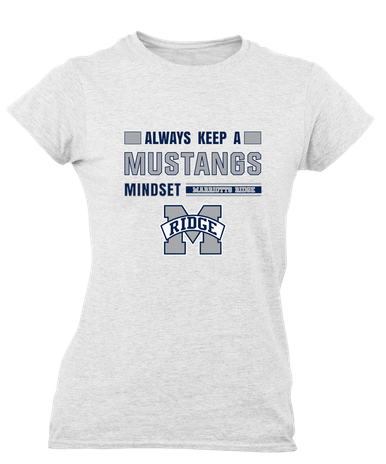Marriotts Ridge Mustangs Mindset Women's Premium SS T-Shirt